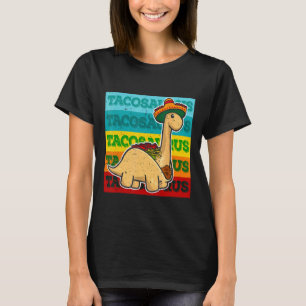 Tacosaurus Cinco de Mayo Sombrero Taco Rex Fiesta T-shirt