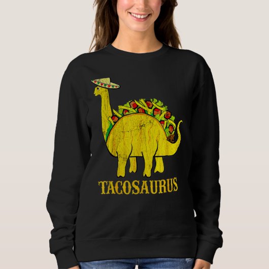 Tacosaurus Cinco De Mayo T - shirts Taco Dinosaur (Voorkant)