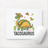 Tacosaurus Dinosaur Taco Rex Funny Cinco de Mayo Muismat (Met muis)