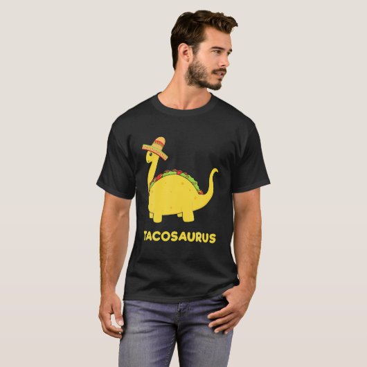 Tacosaurus Fun T-shirt (Voorkant volledig)