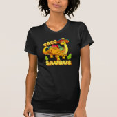 Tacosaurus Funny Taco Dinosaur T-shirt (Voorkant)