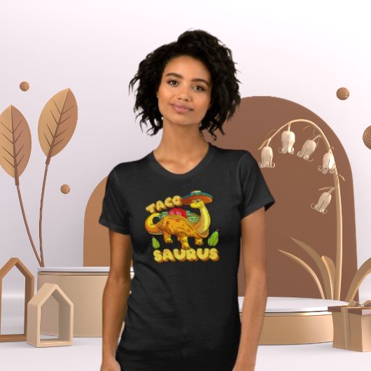 Tacosaurus Funny Taco Dinosaur T-shirt
