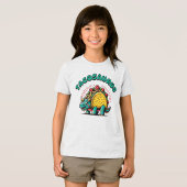 Tacosaurus Grappige Dinosaurus Tri-Blend Shirt
