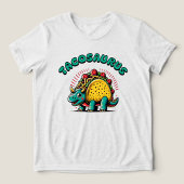 Tacosaurus Grappige Dinosaurus Tri-Blend Shirt