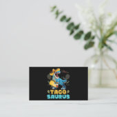 Tacosaurus Shirt Kind Taco Cinco de Mayo Kind Dino Visitekaartje (Staand voorkant)