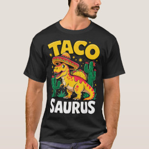 Tacosaurus t-rex taco dinosaurus t-shirt