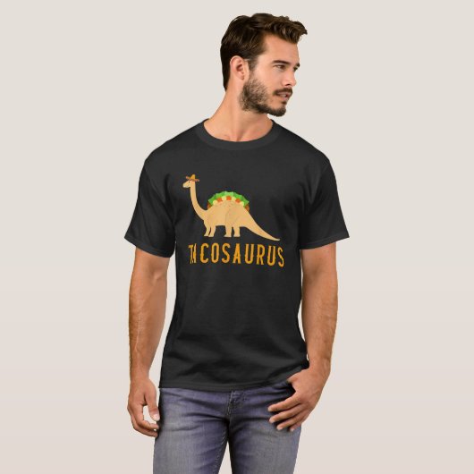 Tacosaurus T-shirt Funny Cinco de Mayo Dinosaur T (Voorkant volledig)