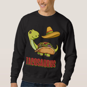 Tacosaurus Taco Dinosaur Cinco De Mayo Mannen Trui