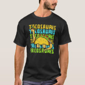 Tacosaurus Taco Dinosaur Funny Dino Cinco De Mayo T-shirt (Voorkant)