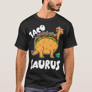 Tacosaurus Taco Dinosaur Tre Funny Cinco de Mayo T-shirt