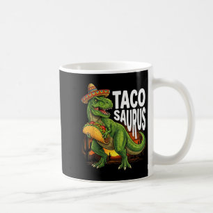 Tacosaurus taco dinosaurus t rex grappig cinco de koffiemok