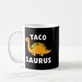 Tacosaurus taco dinosaurus t rex grappig cinco de  koffiemok (Links)