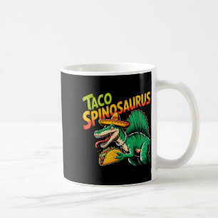 Tacosaurus taco spinosaurus dinosaurus cinco de ma koffiemok