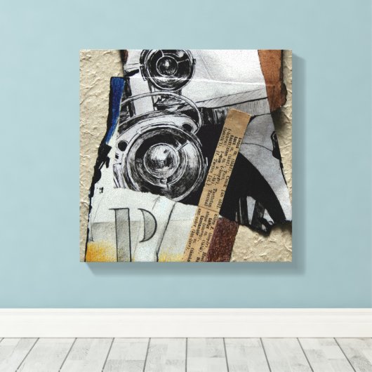 Tacot 1d Banger Collage met P Monogram Canvas (Insitu (Houten vloer))