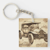 Tacot Faux illustratie Monogram SqK Sleutelhanger (Voorkant)