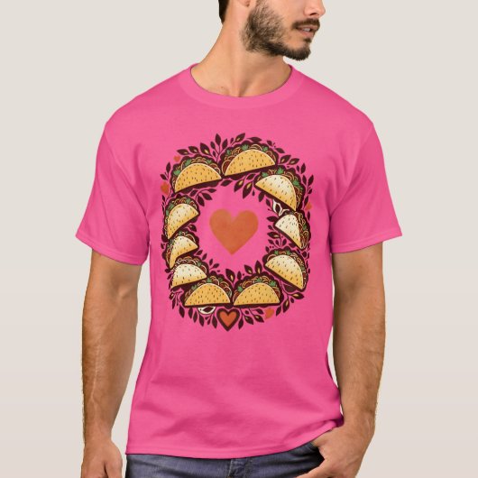 Tacouesday liefde grappig t-shirt (Voorkant)