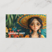 Tacozaak Mary Visitekaartje (Voorkant)