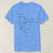 Tacrolimus chemische structuur t-shirt (Design voorkant)