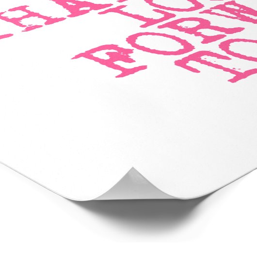 TACT - Poster met leuke, sarcastische prijsopgave (Hoek)