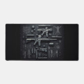 Tactical Black Ops-ontwerp Bureaumat (Voorkant)