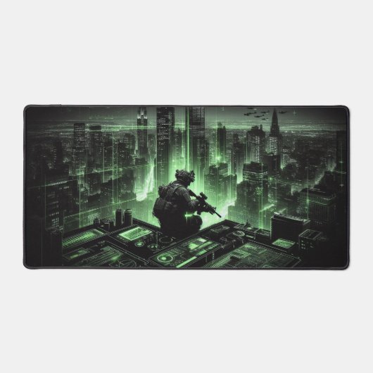 Tactical Black Ops-ontwerp Bureaumat (Voorkant)