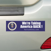 Tactical Civics™ Bumpersticker (Op auto)