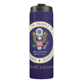 Tactical Civics™ Great Seal Tumbler 12oz Thermosbeker (Voorkant)