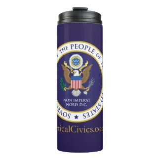 Tactical Civics™ Great Seal Tumbler 12oz Thermosbeker