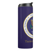 Tactical Civics™ Great Seal Tumbler 12oz Thermosbeker (Gedraaid links)