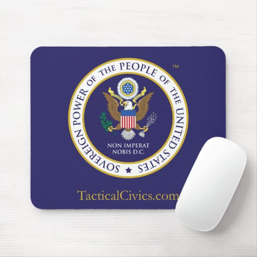 Tactical Civics mousepad Muismat (Met muis)