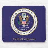 Tactical Civics mousepad Muismat (Voorkant)
