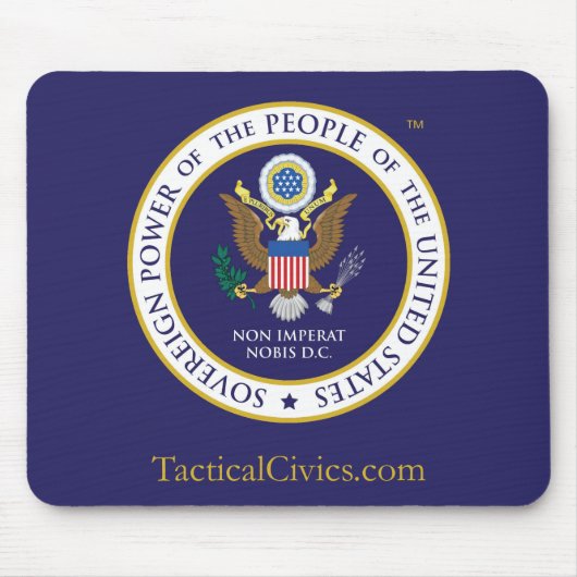 Tactical Civics mousepad Muismat (Voorkant)