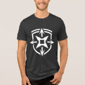 Tactical Gamer Skull Emblem T-Shirt (Voorkant)
