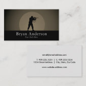 Tactical Sniper Visitekaartje – Silhouette Design (Voorkant / Achterkant)