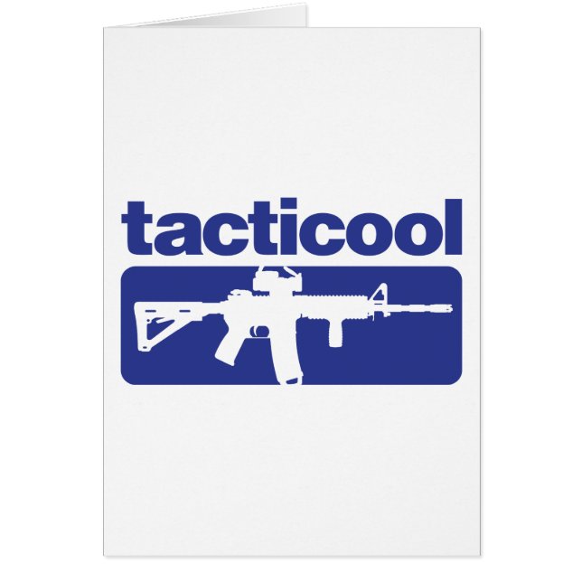 Tacticool - blauw (Voorkant)