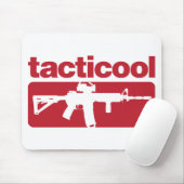 Tacticool - rood muismat (Met muis)