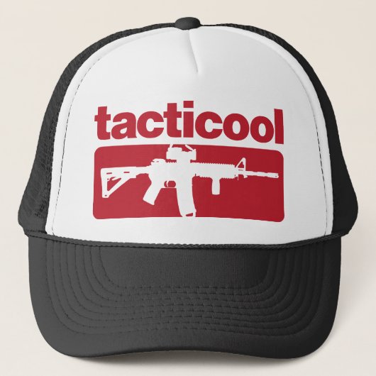 Tacticool - rood trucker pet (Voorkant)