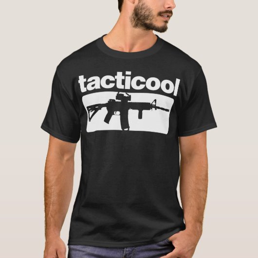 Tacticool - wit t-shirt (Voorkant)