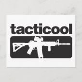 Tacticool - zwart briefkaart (Voorkant)