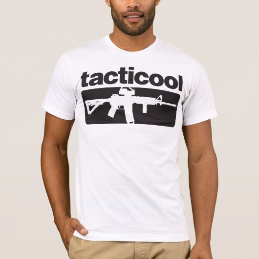 Tacticool - zwart t-shirt (Voorkant)
