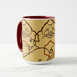 Tactile Woven Arches | Earthy Islamic Design Mug Mok