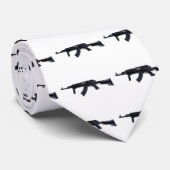 Tactisch AK47 Aanvalsgeweer Links Profiel Stropdas (Opgerold)