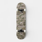 Tactisch camouflagepatroon persoonlijk skateboard (Voorkant)