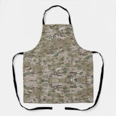 Tactisch camouflagepatroon schort (Voorkant)