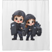 Tactisch Duo Douchegordijn (Voorkant)