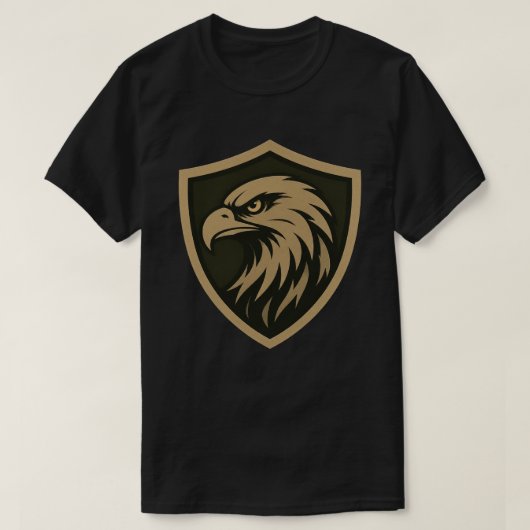 Tactisch Eagle Shield Embleem T-shirt (Design voorkant)