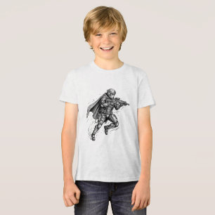 Tactisch Sci-Fi Commando Futuristische Soldaat Gra Tri-Blend Shirt