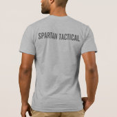 Tactisch Spartaans Tactisch Crew T-Shirt Small Hel (Achterkant)