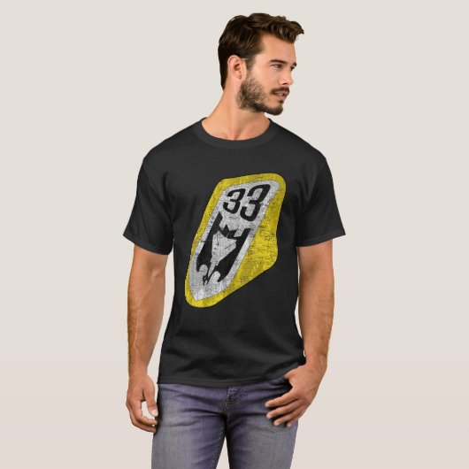 Tactisch Squadron 33 Leger Luftwaf T-shirt (Voorkant volledig)