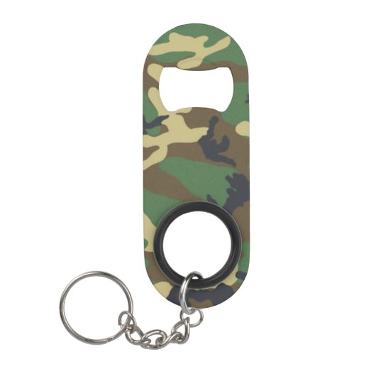 Tactische camouflage mini flessenopener (Voorkant)